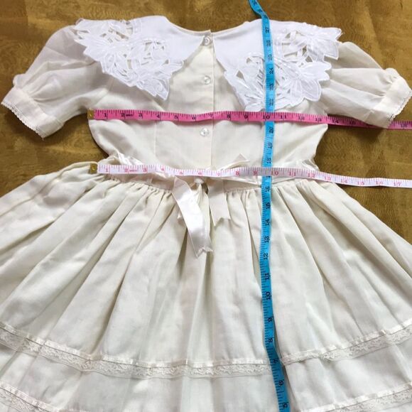 VTG YOUNG STAR CHILDRENS WEAR 65 FRANCING APPROXIMATELY DRESS SIZE 6 - Picture 7 of 9